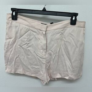 NEW NWT All Saints Ivana Shorts Ghost Pink Size 10 *Has Flaws Shown Photos*